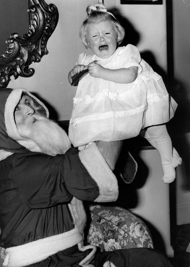 Santa And Child