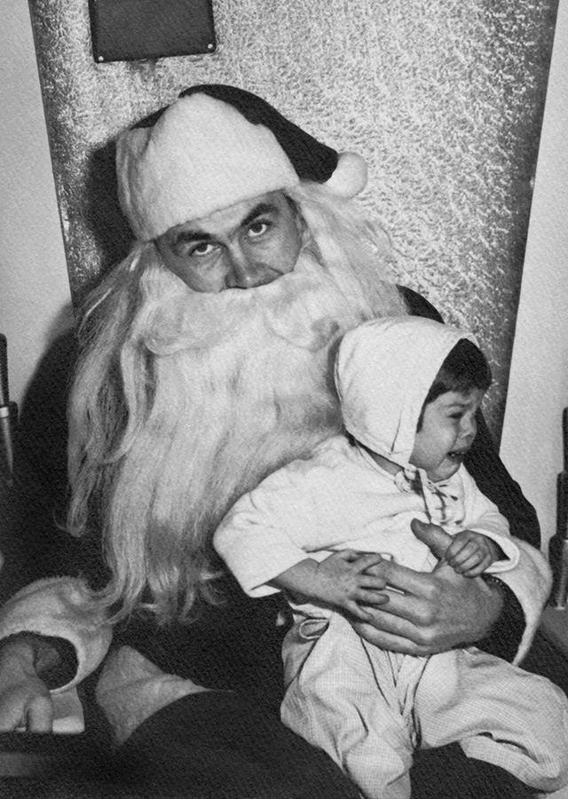 Unhappy Santa Claus