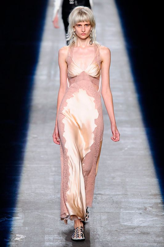 Alexander Wang 2016 spring slip dress