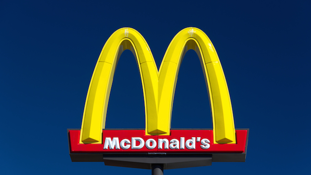 Large Mcdonald’s Sign
