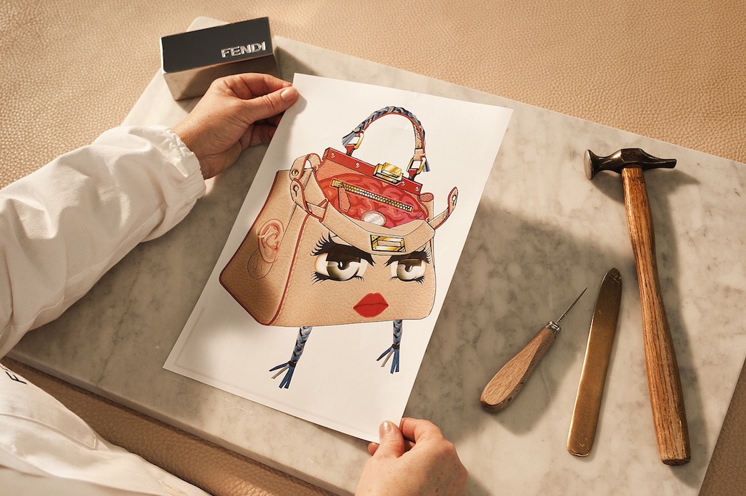01_Anna dello Russo_Peekaboo making of_sketches and tools