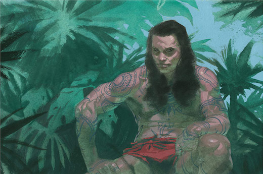 Louis Vuitton Travel Book Hawai, illustre par Esad Ribic, 2017