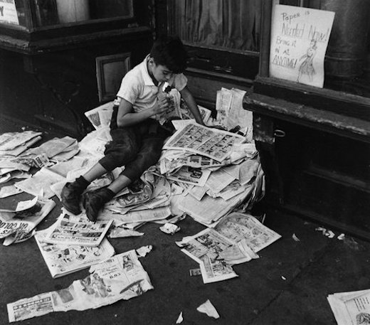 w_Kertesz_New York (Boy with Ice cream)