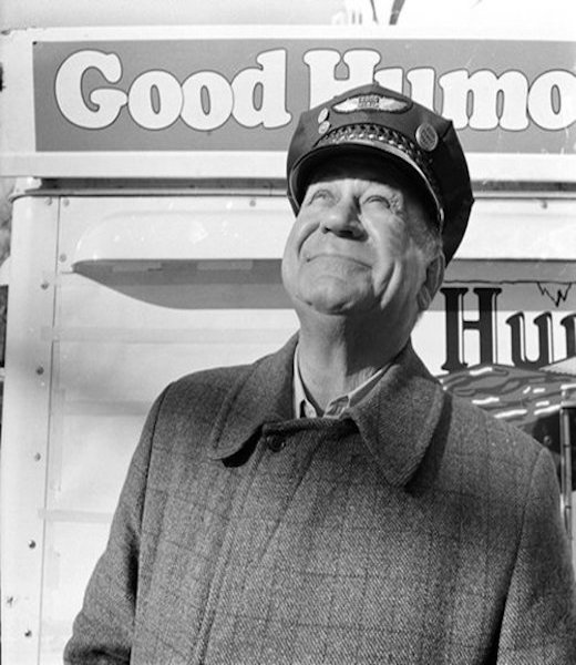w_Meisler_Good Humor, Man Outside Guggenheim Museum, New York, NY, March 1…