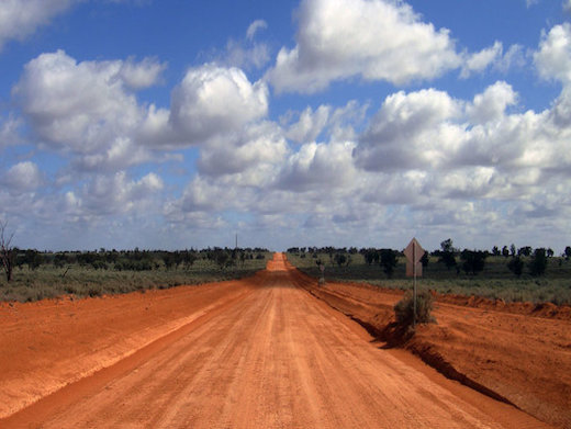 lake mungo 路面