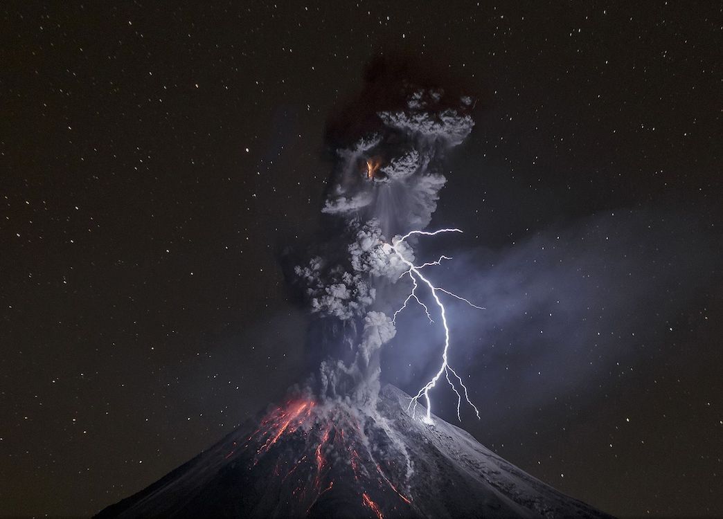 墨西哥火山爆发