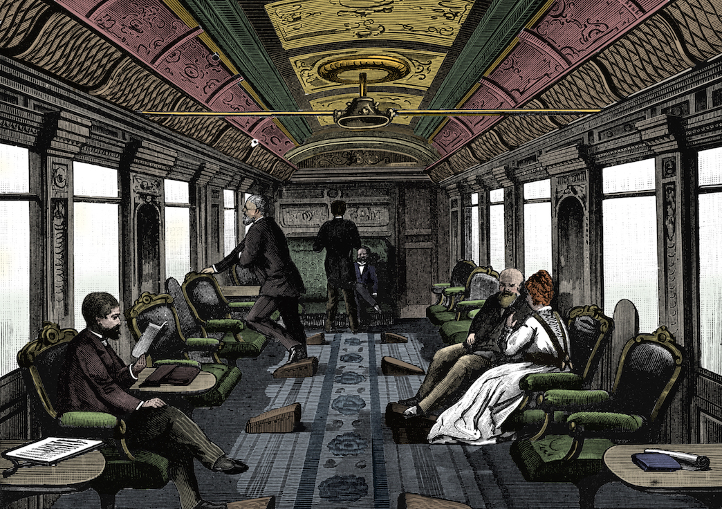 Saloon Car On The Orient Express C1895