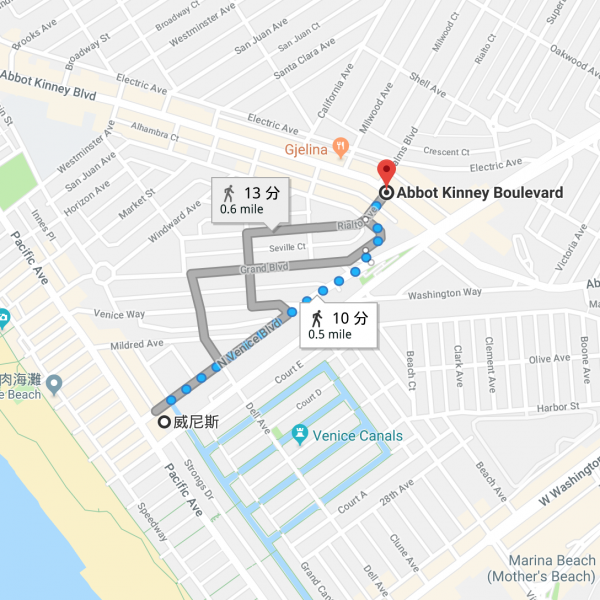 01 Abbot Kinney Boulevard地图