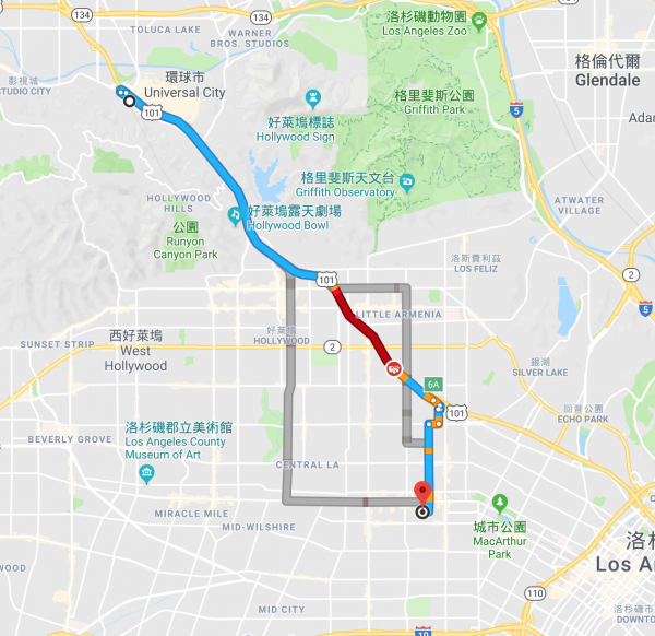 01 爵士吧到韩国城Ktown地图