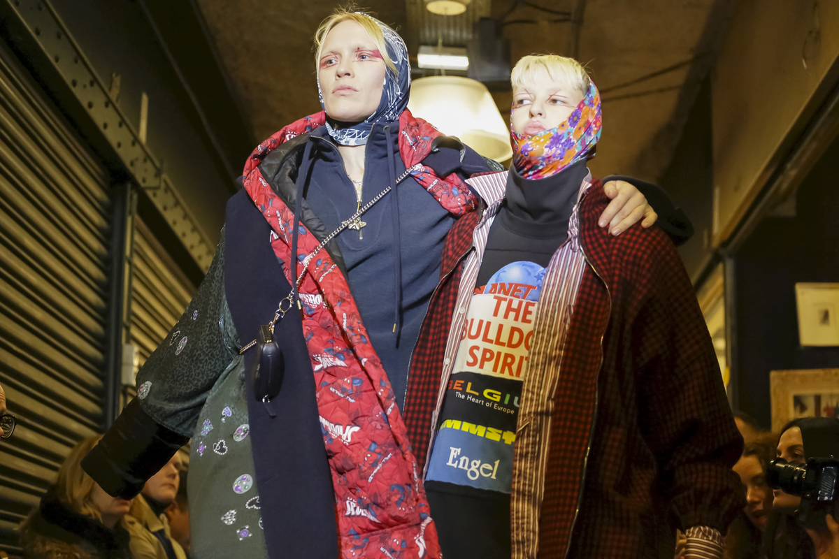 Vetements Fashion Show, Menswear Collection Fall Winter 2018 in Paris