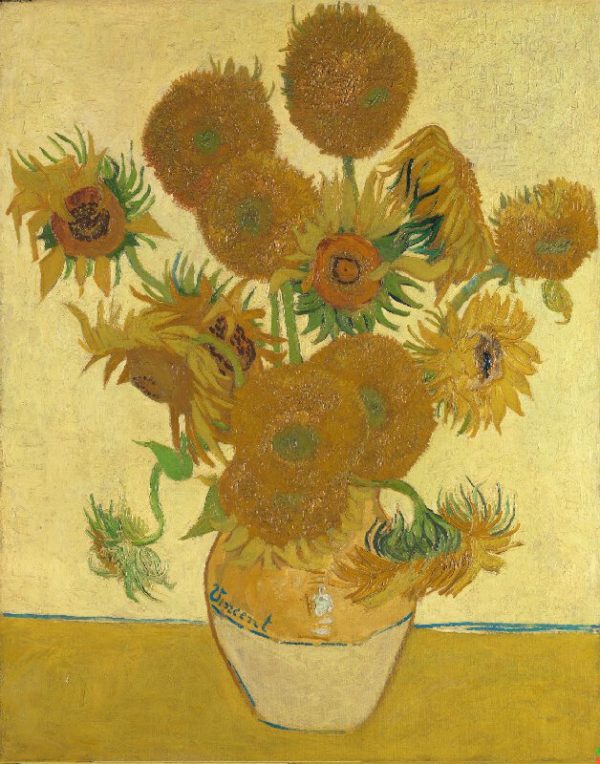 Sunflowers 1888, Vincent van Gogh
