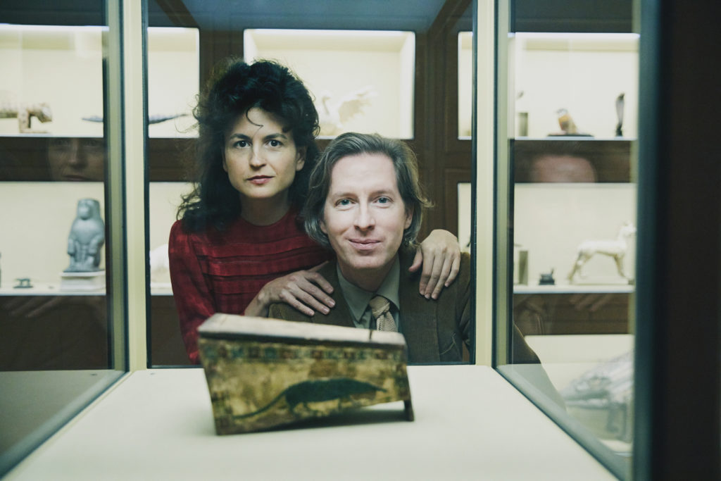 Wes Anderson & Juman Malouf. © KHM-Museumsverband. Photo-Rafaela Proell