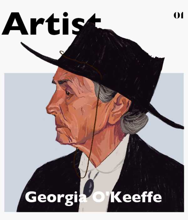 georgia o’keeffe-剪裁