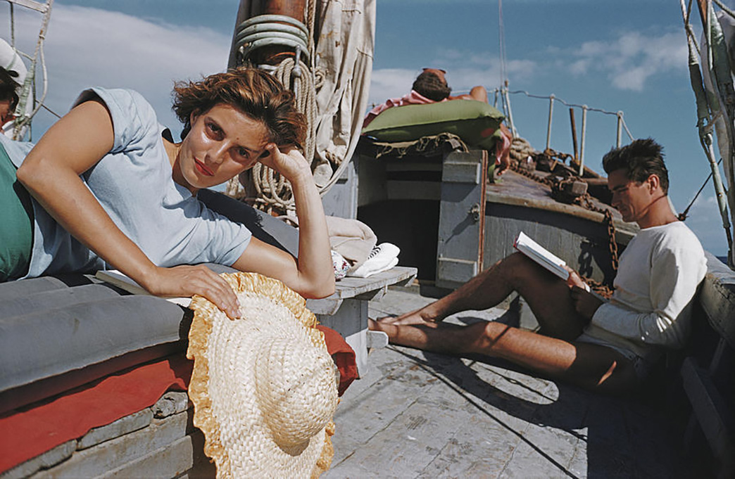 Capri Cruise by Slim Aarons
