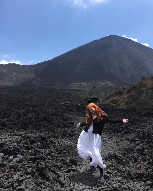 ❤️❤️❤️❤️❤️hiked to the top of an active volcano